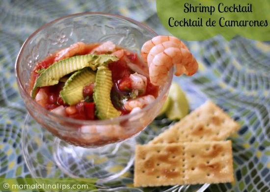 Mexican shrimp cocktail