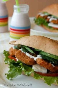 chicken nuggets torta