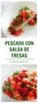 Pescado con Salsa de Fresas