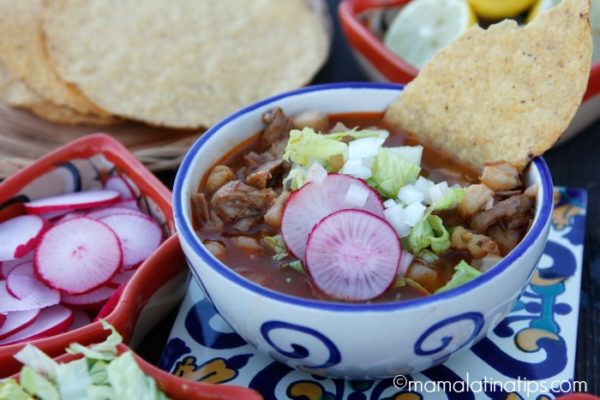 Easy Mexican Red Pozole With Pork Recipe • Mama Latina Tips