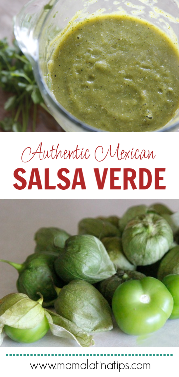 Homemade Authentic Salsa Verde Recipe • Mama Latina Tips